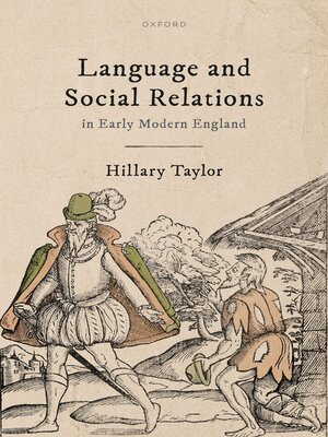 cover image of Language and Social Relations in Early Modern England